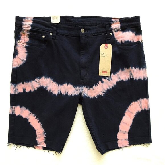 Levi's 511 Slim Tie Dye Shorts Size 42